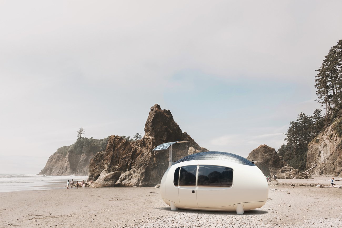 This New Egg-Shaped Prefab Can Pop Up Almost Anywhere for $56K