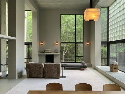Surrounded by a Marshy Forest, This Fortress-Like Home
