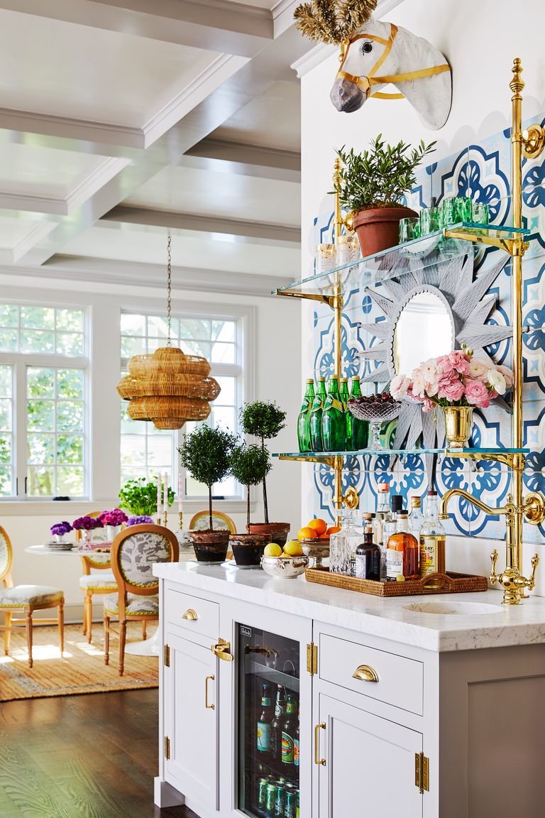 This Colorful Family Home Is Full of Treasures from Albert Hadley and Sister Parish