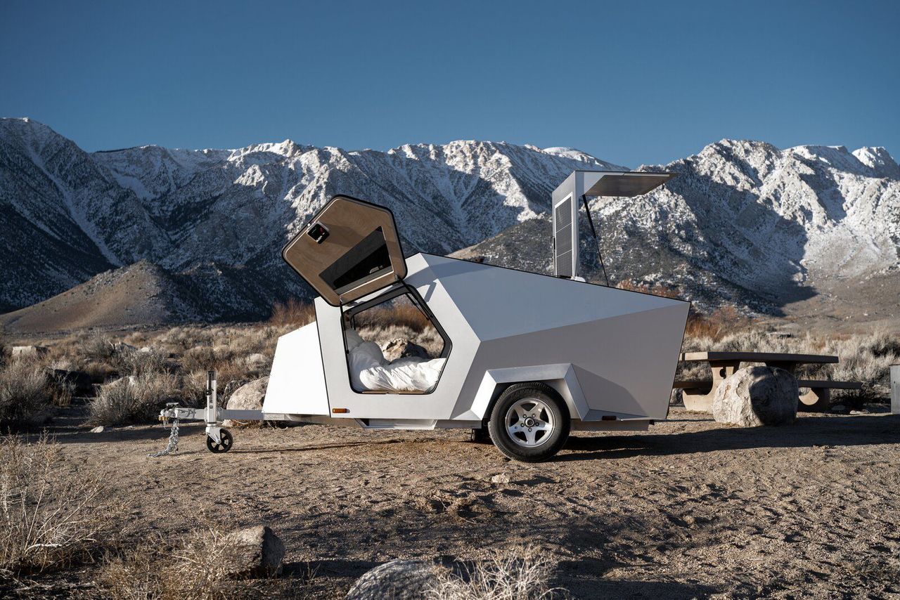The New Polydrops Camper Pairs Perfectly With Electric Vehicles