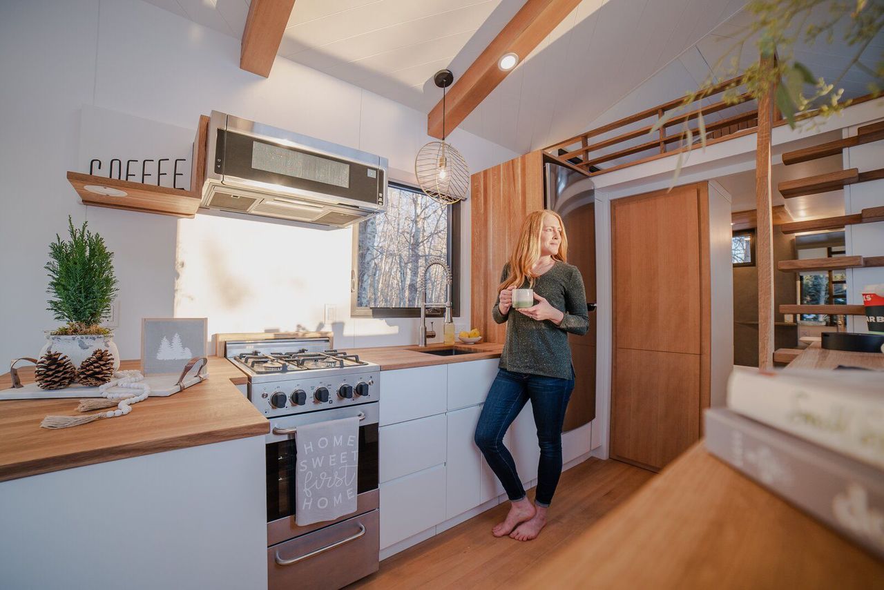 A Canadian Couple Launch a Tiny Home Company With a Clever 268-Square-Foot Dwelling