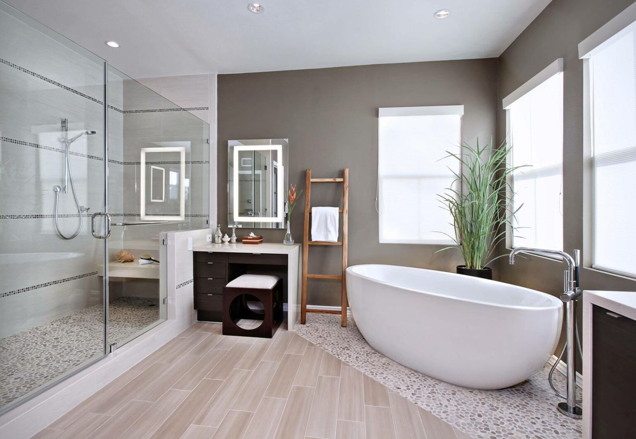 20 Beautiful Corner Vanity Designs For Your Bathroom - Housely  Corner  bathroom vanity, Corner vanity, Bathroom vanity remodel