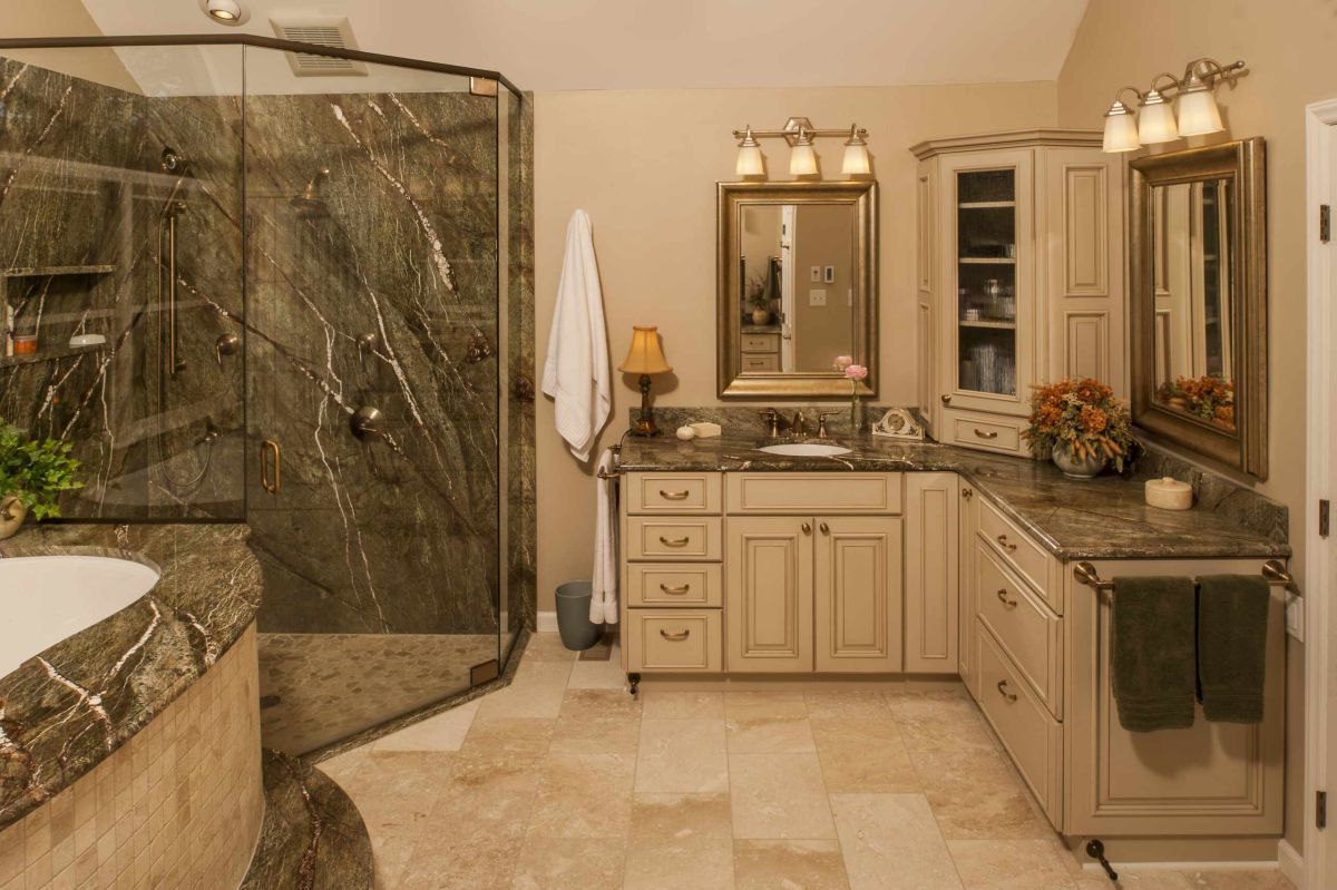 20 Inspirational Corner Bathroom Vanities Decor Report