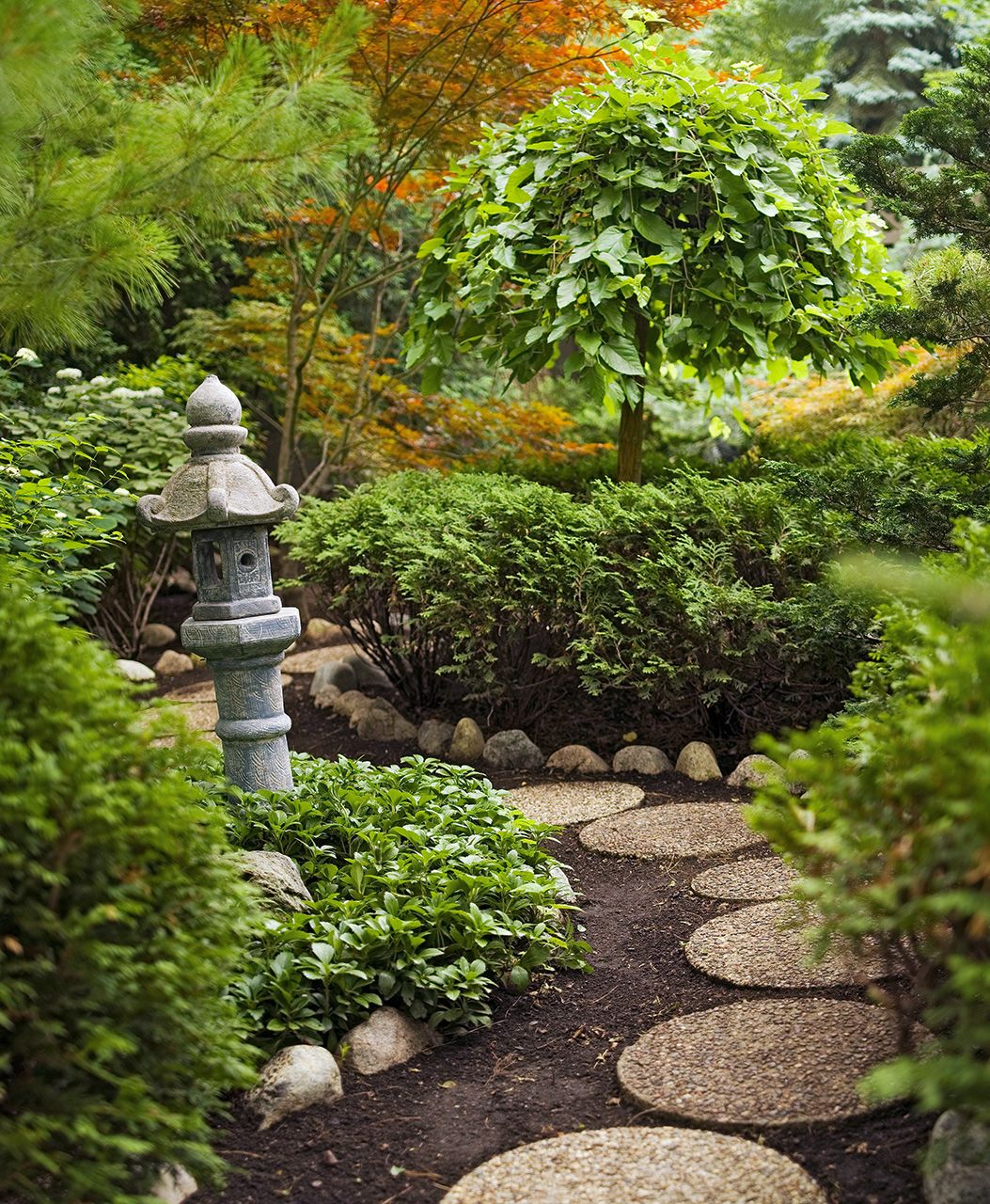 Authentic Japanese Garden Design, Japanese Garden Design And Plants