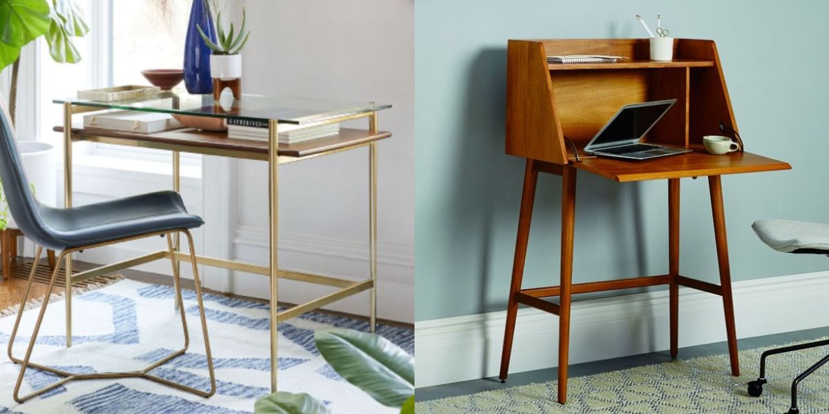 Desks for Small Spaces That Fit Into Your WFH Life Perfectly