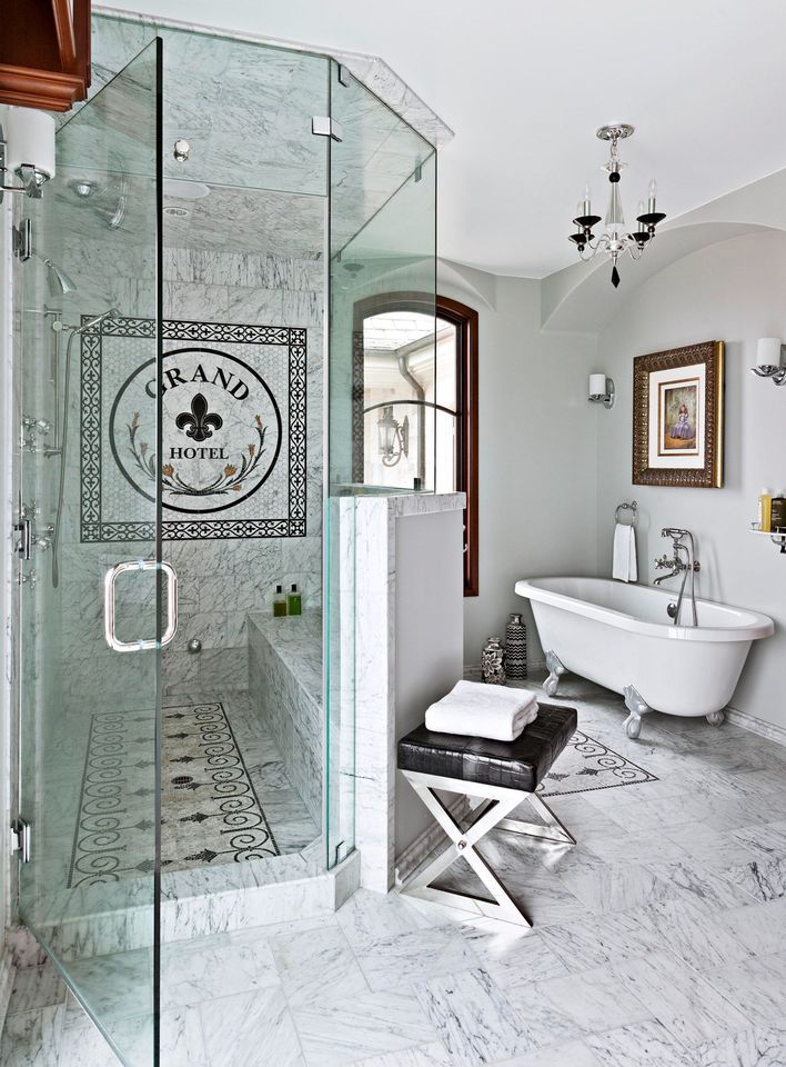 33 Stylish Ideas for Walk-In Shower Seats