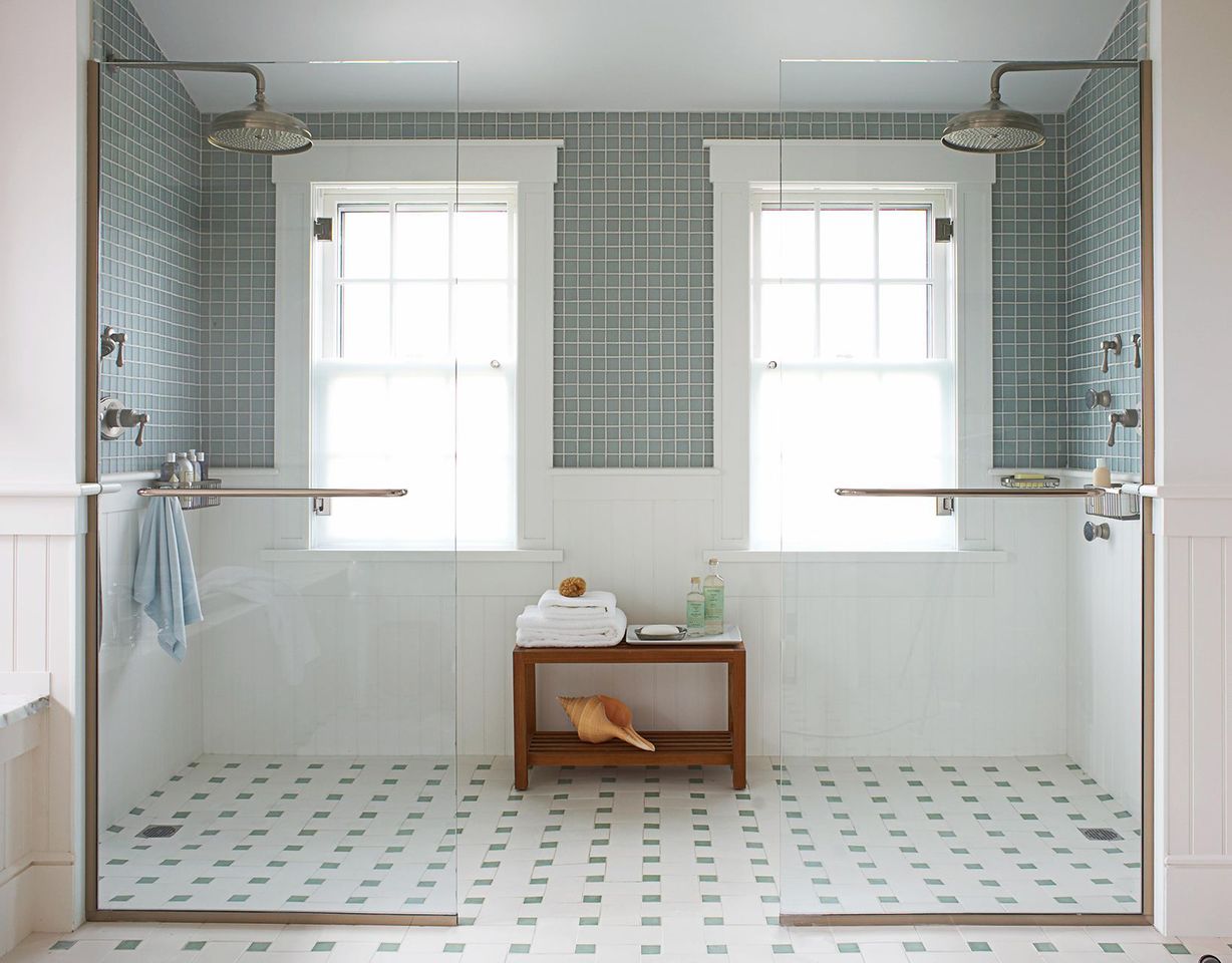 33 Stylish Ideas for Walk-In Shower Seats