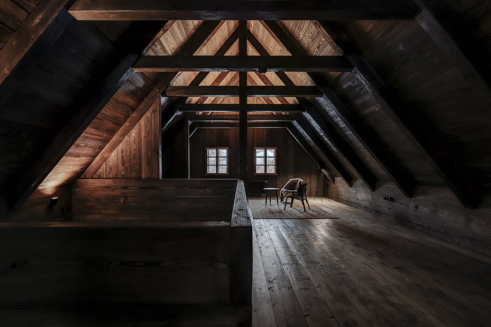 A 19th-Century Barn Is Revived as a Cozy Mountain Retreat in the Czech Republic