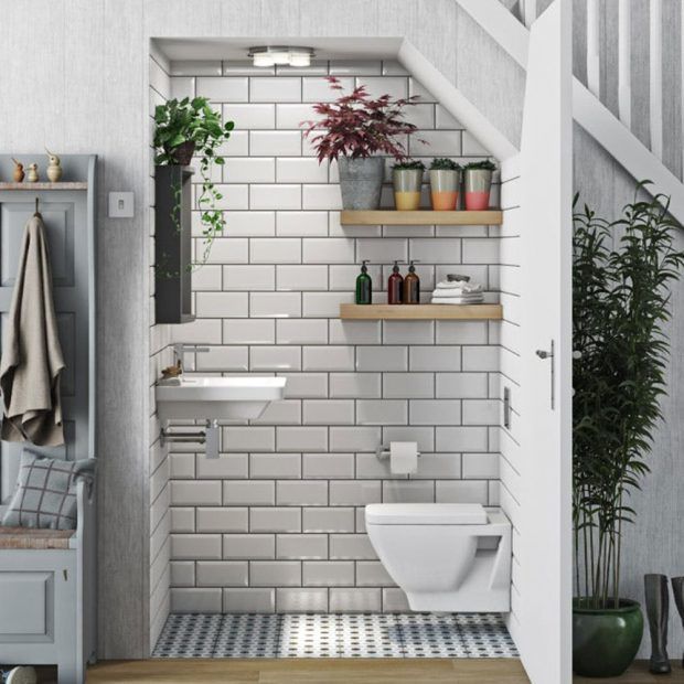 Under stairs toilet ideas – and advice on how to get a loo installed