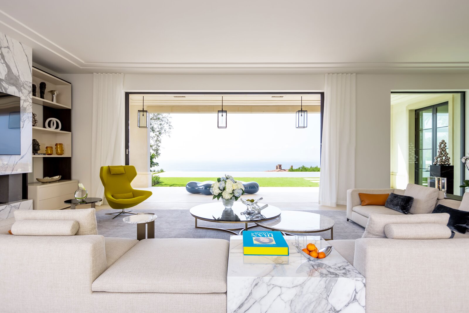 Italianate Classicism Meets Laid-Back Beach Vibes in This Orange County Home