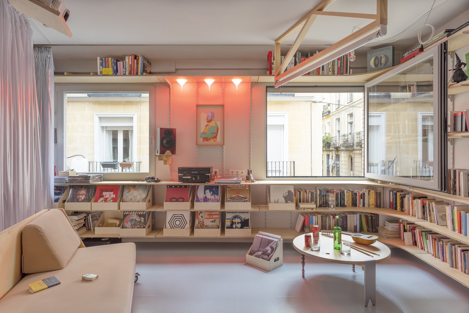 A Dated Madrid Apartment Becomes a Fun and Funky Home for a Local Musician